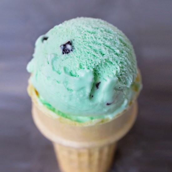 Mint Chocolate Banana Ice Cream