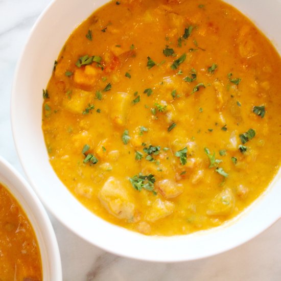 Crockpot Chipotle Sweet Potato Soup