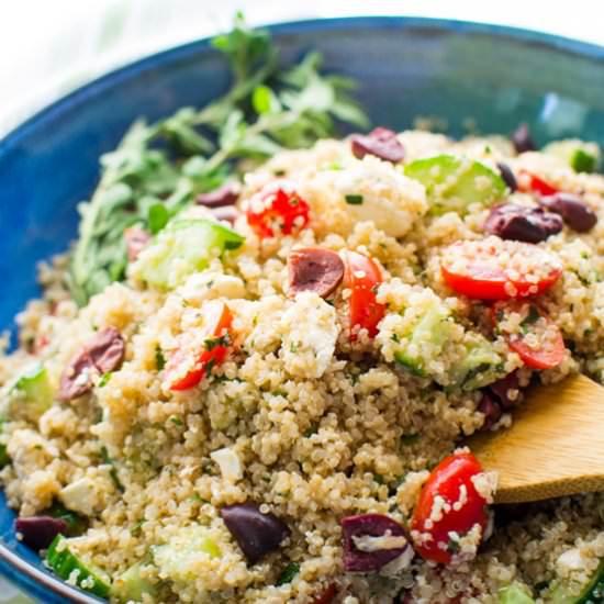 Mediterranean Quinoa Salad