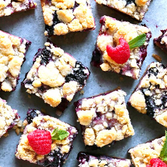 Berry Crumb Bars