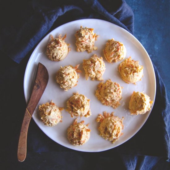 5 Ingredient Carrot Cheese Balls