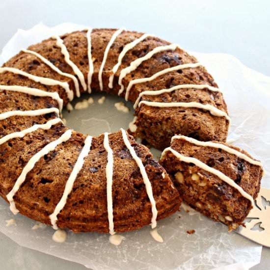 Wholewheat Pecan Date Chai-Tea Ring