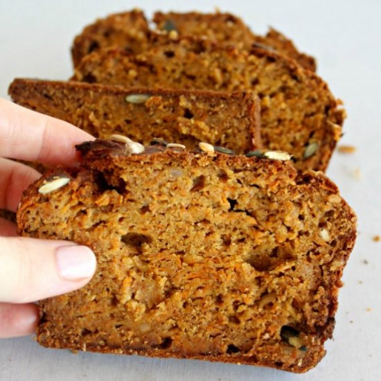 Honey Butternut Carrot Bread