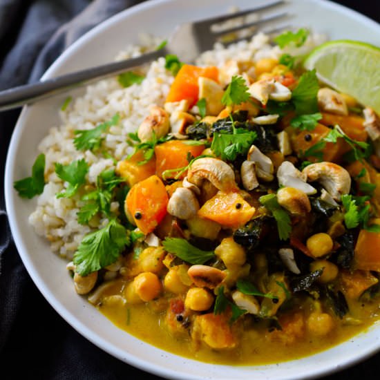 Vegan Pumpkin Curry