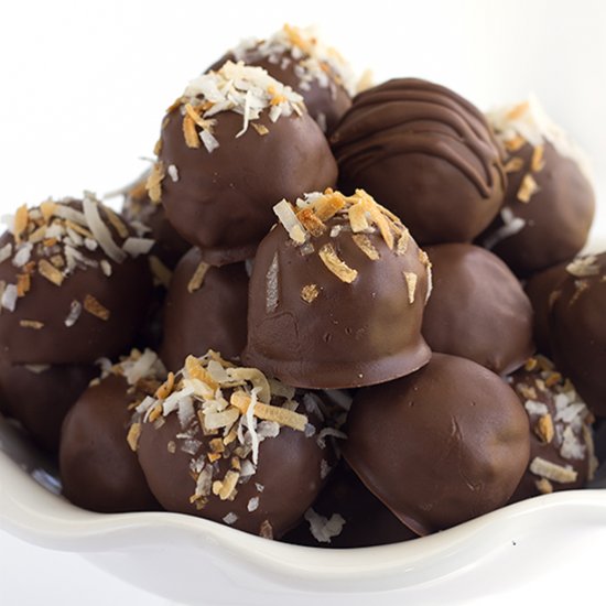 German Chocolate Truffles