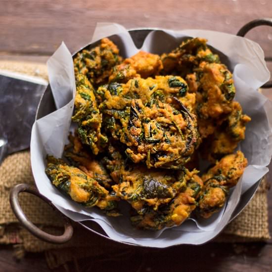 Jute Leaves Fritters