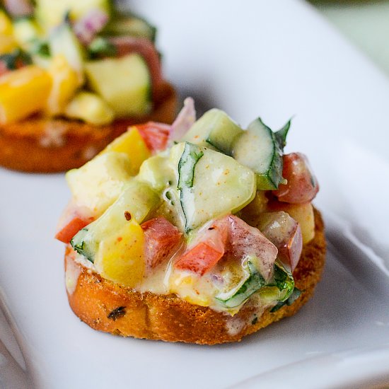 Cucumber Avocado Salad