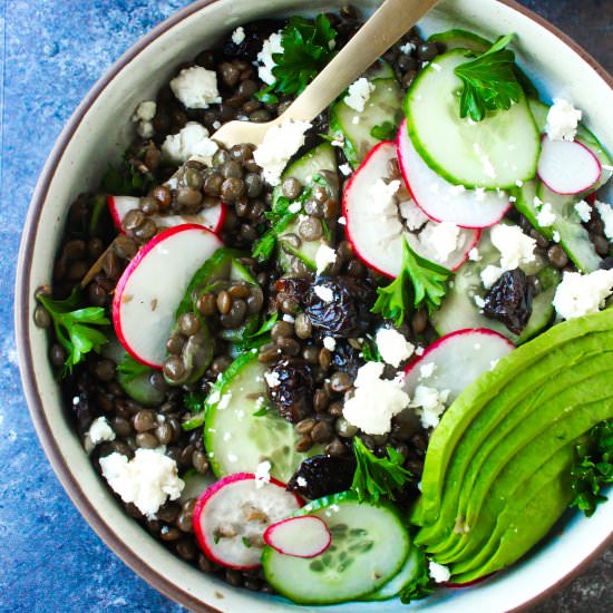 Herby Lentil Salad