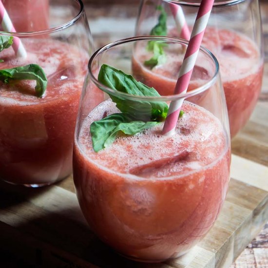 Raspberry Watermelon Agua Fresca