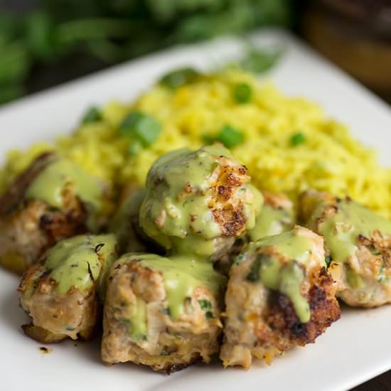 Mango Jalapeno Meatballs