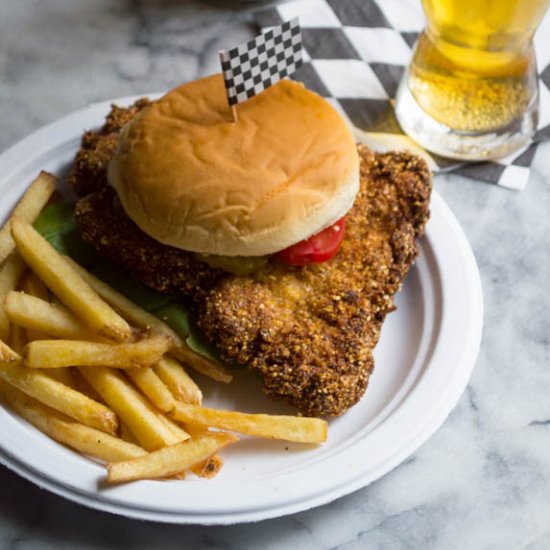 Race Day Breaded Pork Tenderloin