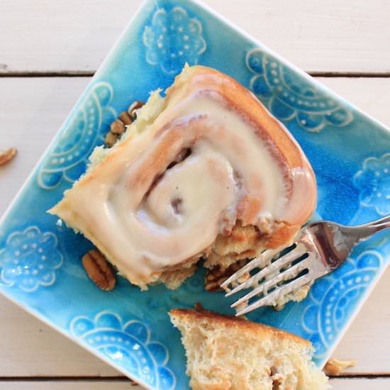 Sourdough Cinnamon Rolls