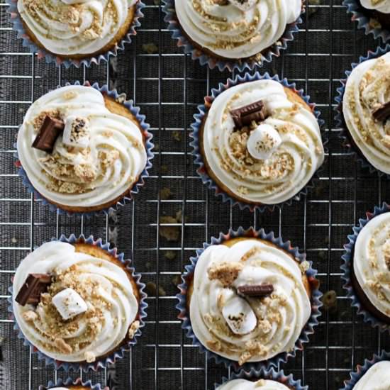 S’mores Cupcakes