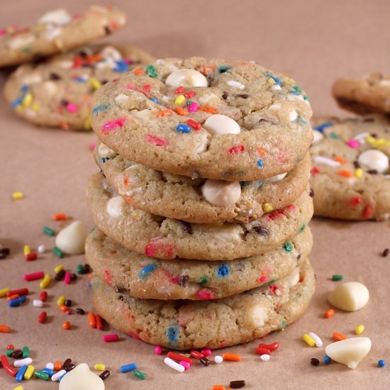 Birthday Cake Cookies