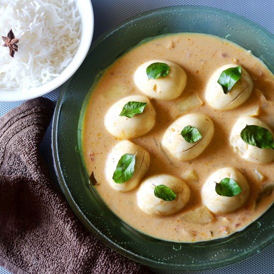 Coconut Egg Curry