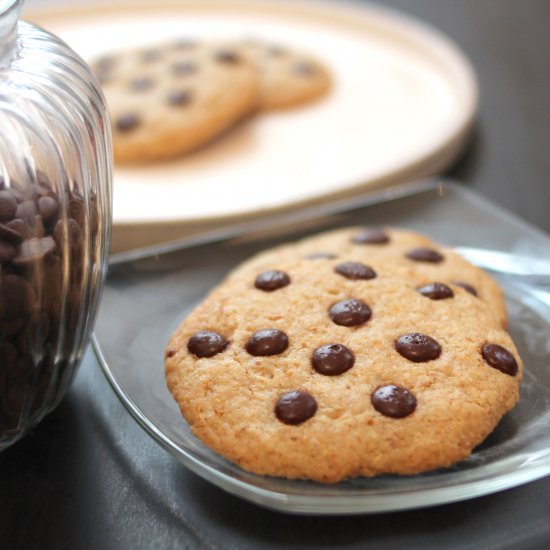 Vegan Chocolate Chip Cookies