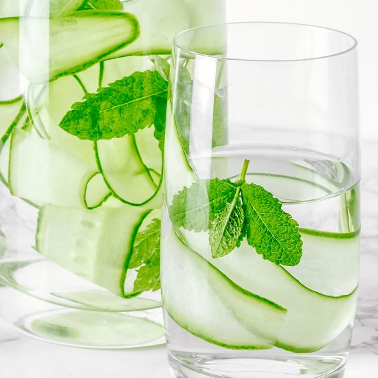 Cucumber & Mint Flavoured Water