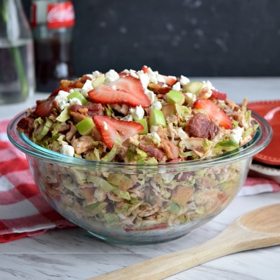 Shaved Brussels Sprouts Salad