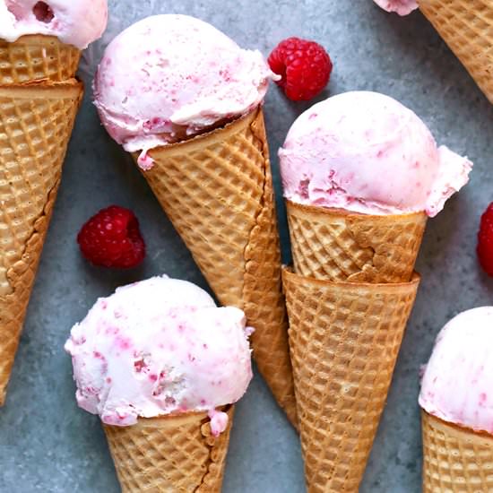 Raspberry Ripple Ice Cream