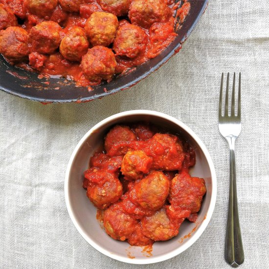 Meatballs in Tomato Sauce