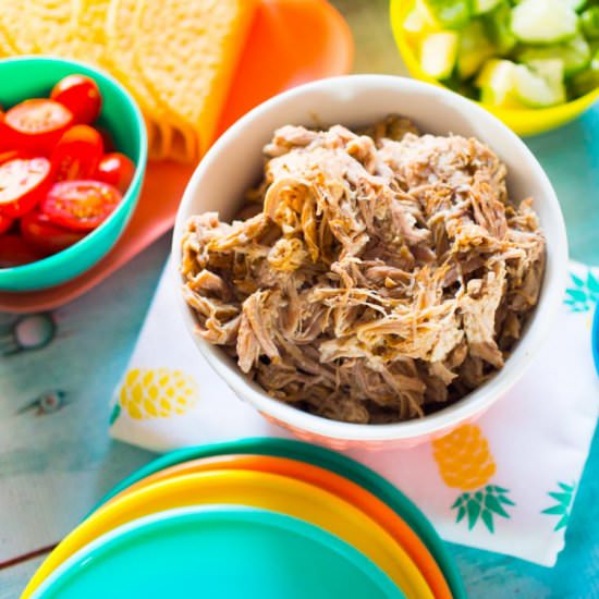 Pineapple and Lime Pulled Pork