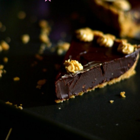 No bake chocolate tart