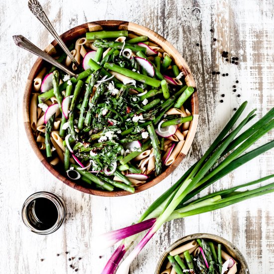 Fresh Asparagus Spring Pasta