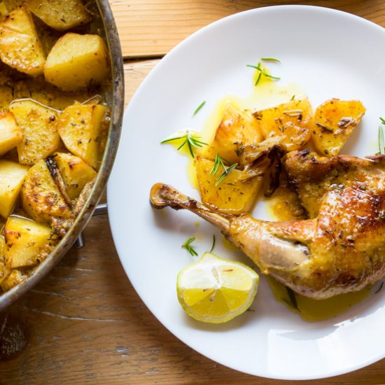 Rosemary & Lemon Roasted Chicken