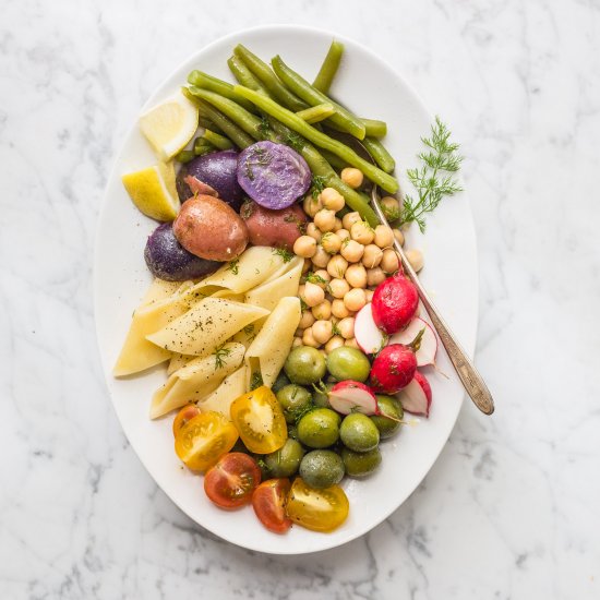 Vegetarian Summer Pasta Salad