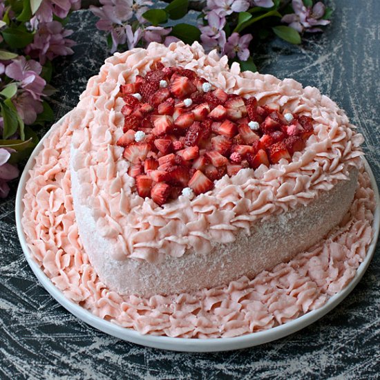 Pink Velvet Cake