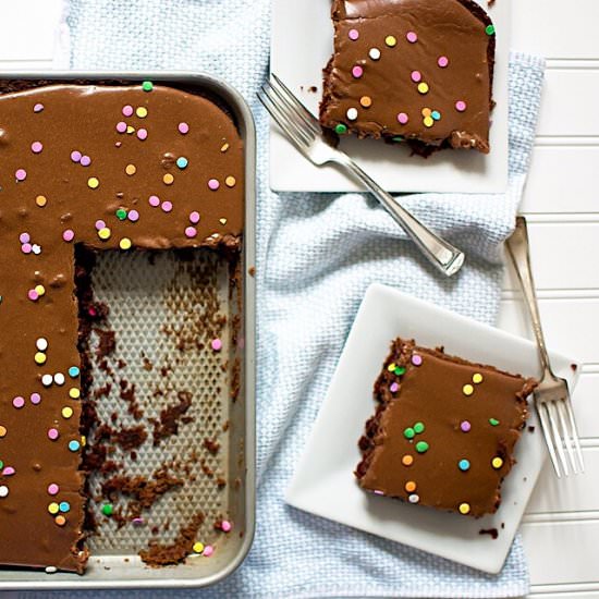 Grandma’s Texas Sheet Cake