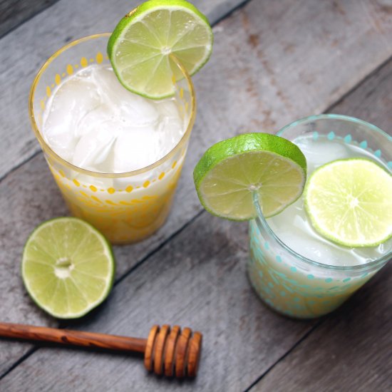 Honey Lime Margaritas