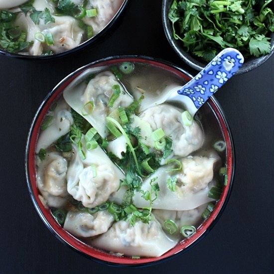 Vegetarian Wonton Soup