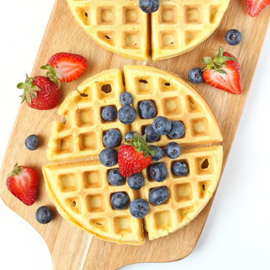 Paleo Coconut Flour Waffles