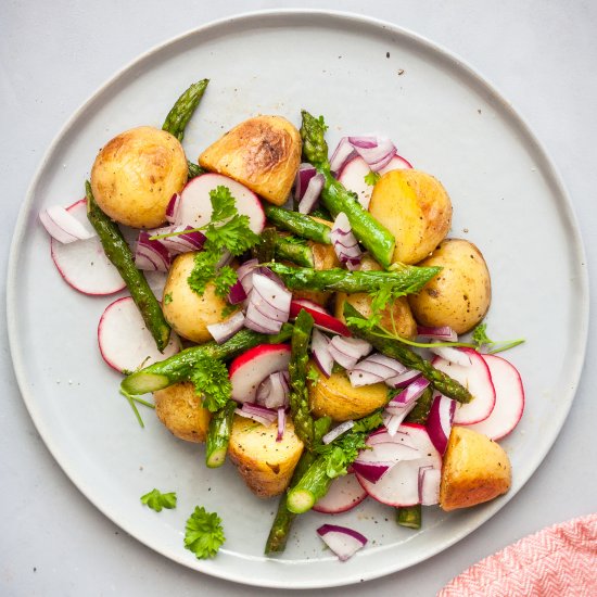 Roasted Baby Potato Salad