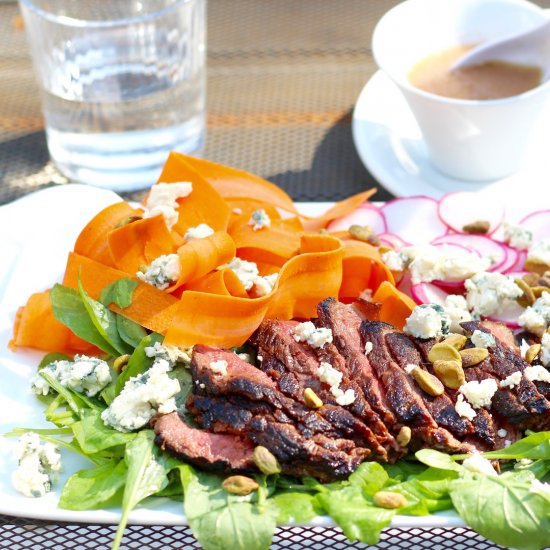 Steak and Blue Cheese Salad