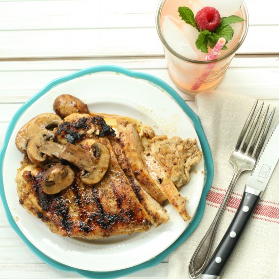 Maple Whiskey Grilled Chicken