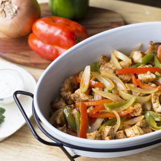 Oven-Baked Chicken Fajita Mix