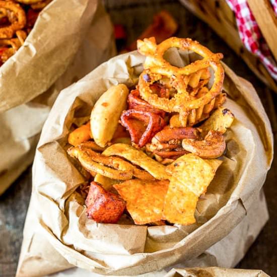 Honey Roasted Spicy Snack Mix