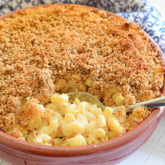 Baked Vegan Mac and Cheese