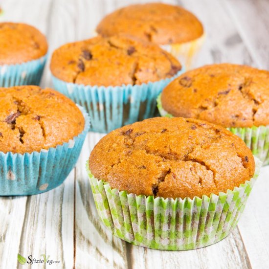 Coconut and Chocolate Muffins Vegan