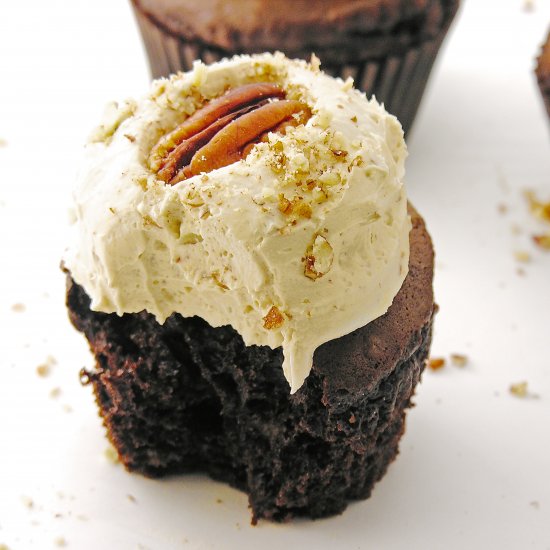 Maple Pecan Cupcakes