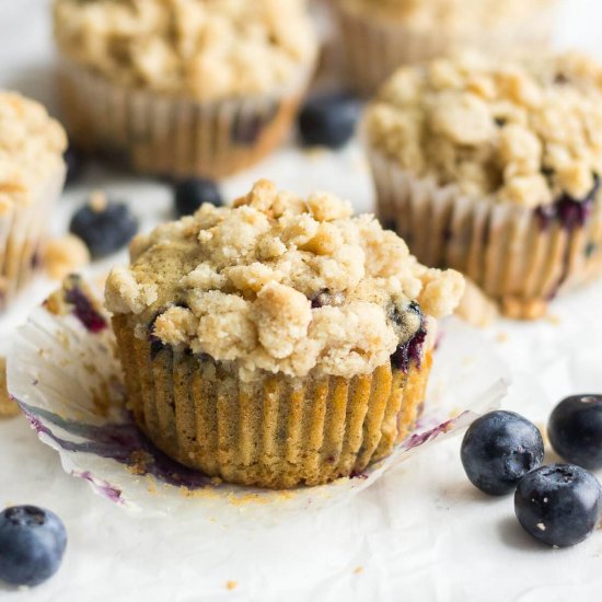 Easy Blueberry Muffins