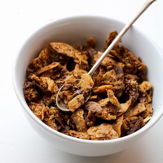 Low Carb Samoa Granola