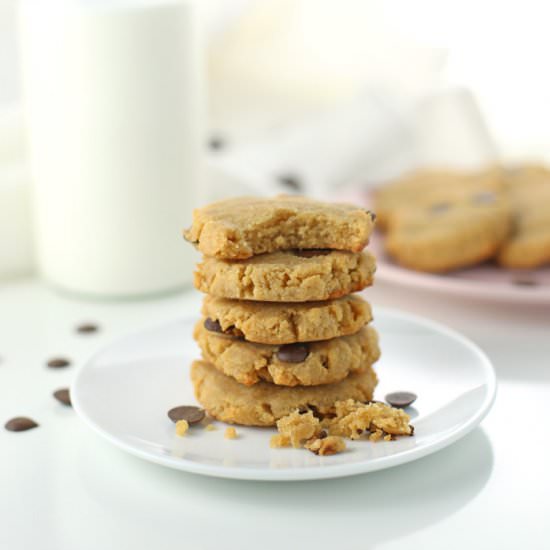 Low Carb “Chocolate” Chip Cookies