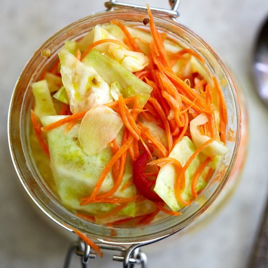 Healthy Pickled Cabbage