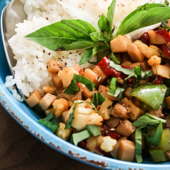 Thai Basil King Mushrooms