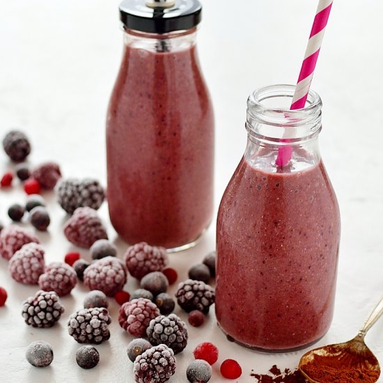 Chocolate Berry Smoothie