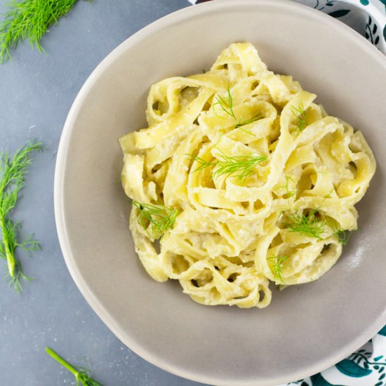 Creamy Roasted Fennel Pasta