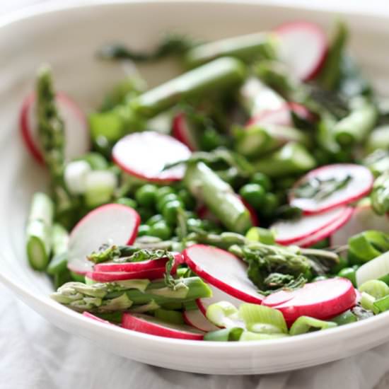 Famers Market Spring Veggie Salad